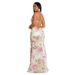 Women's Clothing Sexy Suspender V Neck High Slit Sequin Dress Velvet Beaded Print Long Skirt For Women_ecoleips.com