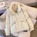 "Trendy Oversized Puffer Jacket – Korean-Style Short Coat With Hood (M-XXL, Warm & Casual)"_ecoleips.com