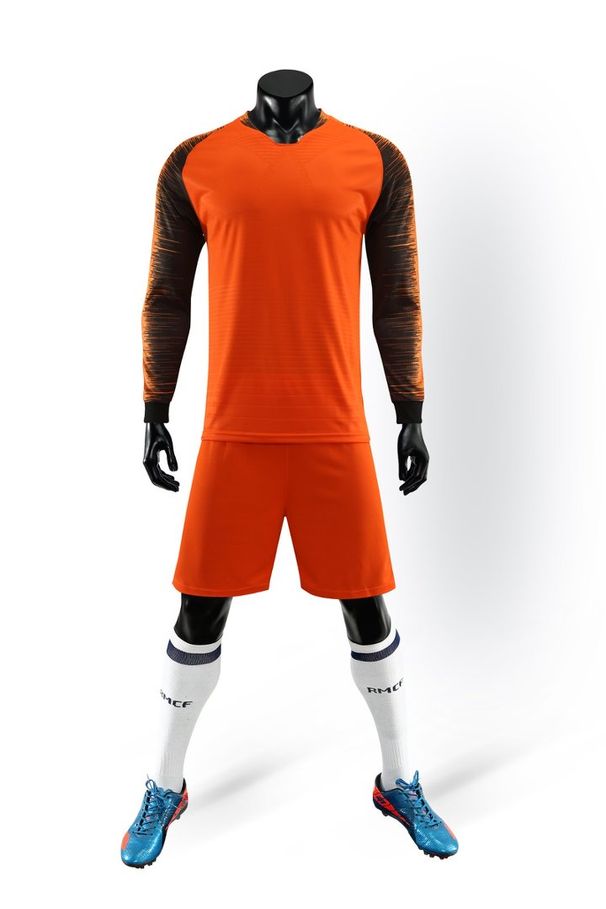 Football Uniform Set: Men’s And Women’s Long-sleeved Training Attire, Autumn/winter New Model Jersey._ecoleips.com