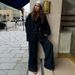 Women's Clothing Elegant Commuter Fashion Set For Women Long Sleeved Cardigan Top And Straight Leg Pants Casual Suit Spring/Summer_ecoleips.com