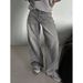 Retro High Waist Wide Leg Jeans For Women Loose Straight Casual Long Pants Trendy Streetwear For Spring Autumn_ecoleips.com