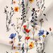 Flower-Patterned, Fluttering Sleeves For Women's Clothing_ecoleips.com