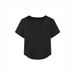 Chic Light Yellow Dopamine Outfit, Shoulder Slim Short-Sleeve T-Shirt, Women's Summer Niche Top_ecoleips.com