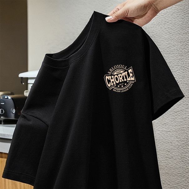 Summer New Women's Cotton T-Shirt Crew Neck Short Sleeve Printed Casual Loose Retro Street Style Top_ecoleips.com