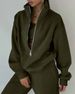 Women's Fleece Tracksuit Set - Casual Winter Sportswear Outfit (Lounge Jogger & Hoodie)_ecoleips.com