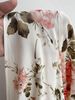 Elegant Plus Size Floral Print V-Neck Ruffle Dress – Romantic Long Sleeve A-Line Maxi Dress For Women_ecoleips.com