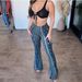 women's clothing summer high elastic slim fit flared printed casual pants for women bohemian style for formal & casual for women_ecoleips.com