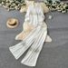 Elegant Embroidered Floral Blouse & Wide-Leg Pants Set - Stylish Spring Outfit For Women, Office & Casual Wear_ecoleips.com