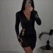 Women's Sexy Mesh Trendy Prom Dress New Clothing_ecoleips.com