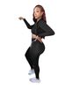 Women's Clothing Three Piece Set Tight Fit Casual Sports Clothing For Autumn Winter_ecoleips.com