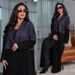 Women's Clothing Middle East Robe Denim Patchwork Jacket Dubai Abaya Jacket_ecoleips.com
