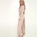 Verve New Fashion Casual Solid Color V-neck Patchwork Wide-leg Pants Muslim Set 6388_ecoleips.com