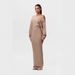 European And American Sexy Women's Clothing, New Off-shoulder Long-sleeve Slim Elegant Dress For_ecoleips.com