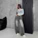 Cross-border Foreign Trade European And American Style Casual Straight Loose Washed Jeans For Women Versatile_ecoleips.com