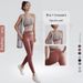 Women's Clothing Fitness Clothing Sports Vest With Chest Pad Yoga Clothing Suit High Waist Elastic Color-matching Tight Pants_ecoleips.com