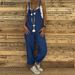 Women's Fashionable Casual Loose Fitting Suspender Jumpsuit plus Size Overalls Autumn/Winter Hot Selling European American Style_ecoleips.com
