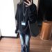 girl Korean Design Black Turtleneck Sweater For Women, Autumn And Winter Inner Wear, Lazy Style Design, Irregular Knitted Top_ecoleips.com
