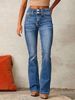 European And American Cross-Border Retro Stretch Jeans Women's Fashion 2026 Spring New Washed Street Style Flared_ecoleips.com