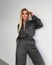 Women's Clothing suits for women long-sleeved lapel shirts leopard print trousers women's fashion casual two-piece suits_ecoleips.com