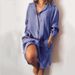 2026 Spring/Summer New Style Bestseller European And American Loose Fit Double Pocket Sleeve Solid Color_ecoleips.com