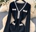 Women's Clothing Elegant Commuting Knitted Style Slim Dress_ecoleips.com