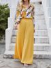 Printed Long Sleeve Blouse & Wide-Leg Pants Set – Flowy Polyester Work-to-Weekend Outfit (S-3XL, 7 Vibrant Colors, Euro-US Elegant Style)_ecoleips.com