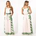 Women's Clothing Women's Summer New Short Vest Printed Elastic Waist Wide Leg Trousers Two Piece Casual 3009_ecoleips.com