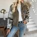 Aria Basics In-stock European And American Cross-border Foreign Trade Women's Clothing: Lapel Long-sleeve Button Jacket, Casual_ecoleips.com