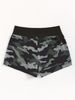 Women Camo Print High Waist Biker Shorts Soft Stretch Tummy Control Workout Shorts Gym Running Athletic Loungewear Short Pants_ecoleips.com