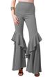 Women's High-Waisted Pleated Flare Pants Spring/Autumn Fashion Stage Pants_ecoleips.com
