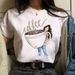 New Women's Product: Cross-border Urban Girl's Plus-size Cartoon Loose-fitting Casual Short-sleeve Top_ecoleips.com
