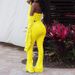 Women's Slim Fit Jumpsuit Solid Color Strapless Long Sleeved Pleated Two Piece Sexy Cross Border European American Style_ecoleips.com