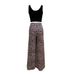 Women's Clothing Spring And Summer Temperament Elegant Printed Waist Baring Vest Leopard Print High Waist Wide Leg Pants Suit_ecoleips.com