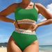 Women's Clothing New Swimsuit Sexy Bikini Fashion Women's Split Swimsuit Webbing Swimsuit Tights_ecoleips.com