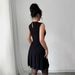 Women's Clothing Women's Casual Sleeveless Elegant Solid Color Ruffled Mini Dress_ecoleips.com