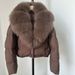 Women's Winter Short Down Jacket With Fox Fur Collar, Fashionable Loose Fit, Warm & Stylish, Multiple Colors Available_ecoleips.com