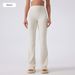 New High Waisted, Figure Flattering, Casual, Sporty, Fitness, No Embarrassing Seams, Butt Lifting, Yoga, Slightly Flared Pants DAW188_ecoleips.com