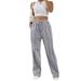 Women's Clothing High Waist Loose Wide Leg Pants For Women Casual Comfortable Sports Straight Trousers Style Autumn_ecoleips.com
