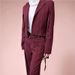 K Temperament Two-piece Set With High-end Feel, New Irregular Hem Top, High Waisted Lace Up Pants_ecoleips.com