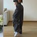 Women's Clothing Street Hottie Retro Straps Multi Pocket Overalls For Women Low Waist Loose Straight Tube Pleated Woven Long_ecoleips.com