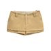 Women's Suede Mini Skirt – Retro Low Waist Bodycon Pants, Thickened Autumn/Winter Slim Fit Skirt (Brown, Khaki)_ecoleips.com