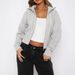 Women's Wool-Blend Long Sleeve T-Shirt – Minimalist Casual Top (White/Grey/Burgundy/Camel, S–XL)_ecoleips.com