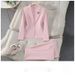 Women's Clothing Green Suit Jacket Spring And Autumn Commuting Waist Professional Wear High End Work Clothes_ecoleips.com