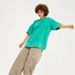 Women's Clothing Minimalist Style Loose Washed Old Pure Cotton T Shirt Women's Summer Colorful Loose 260g Cotton Short Sleeved Tops Women_ecoleips.com