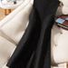 Women's Clothing Women’s Wool Blend Sleeveless Dress – Elegant Vest Dress With Optional Sweater Set (Black, S-3XL)_ecoleips.com