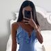 Women's clothing trade independent station new sexy suspender irregular color dress_ecoleips.com