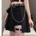 Spicy Workwear Half Skirt Women BF Style Hip Hop Street Drag Queen Disco Cool Girl Outfit Pure Desire Top Set_ecoleips.com