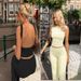 Voya Women's Versatile Commuting Fashion Set Summer New Sexy Backless Top And Pants Two-piece Set_ecoleips.com