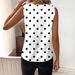 Aria Basics Aria Basics In-stock European And American Cross-border Clothing, New Women's Printed V-neck Tank, Fashionable Sleeveless_ecoleips.com
