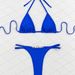 Women's Clothing Swimwear Crystal Diamond Triangle Bag Thong Beach Bikini_ecoleips.com